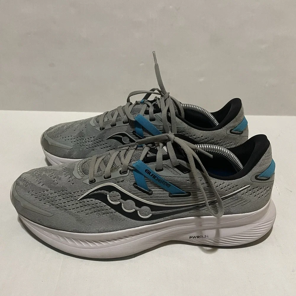 Saucony Guide‎ 16 Mens 10 Shoes Gray Running Walking Sneaker Gym S20810-22